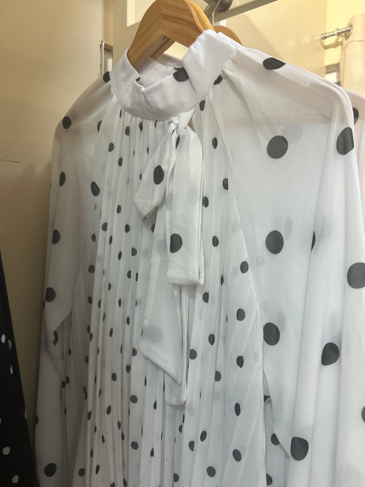 Chemisier à pois