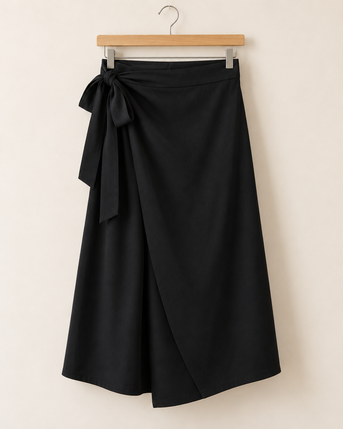 Jupe portefeuille noir