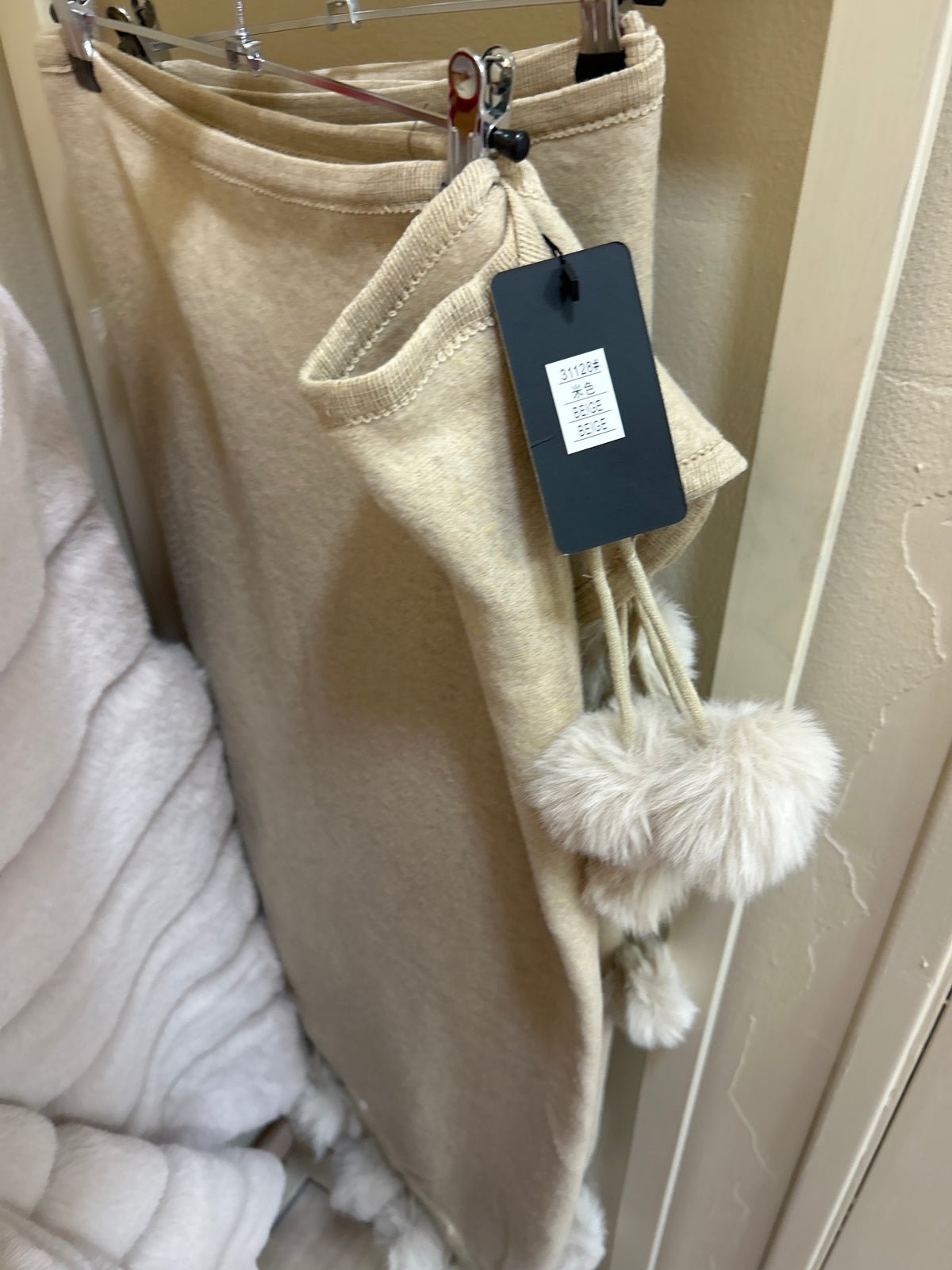 Écharpe Beige