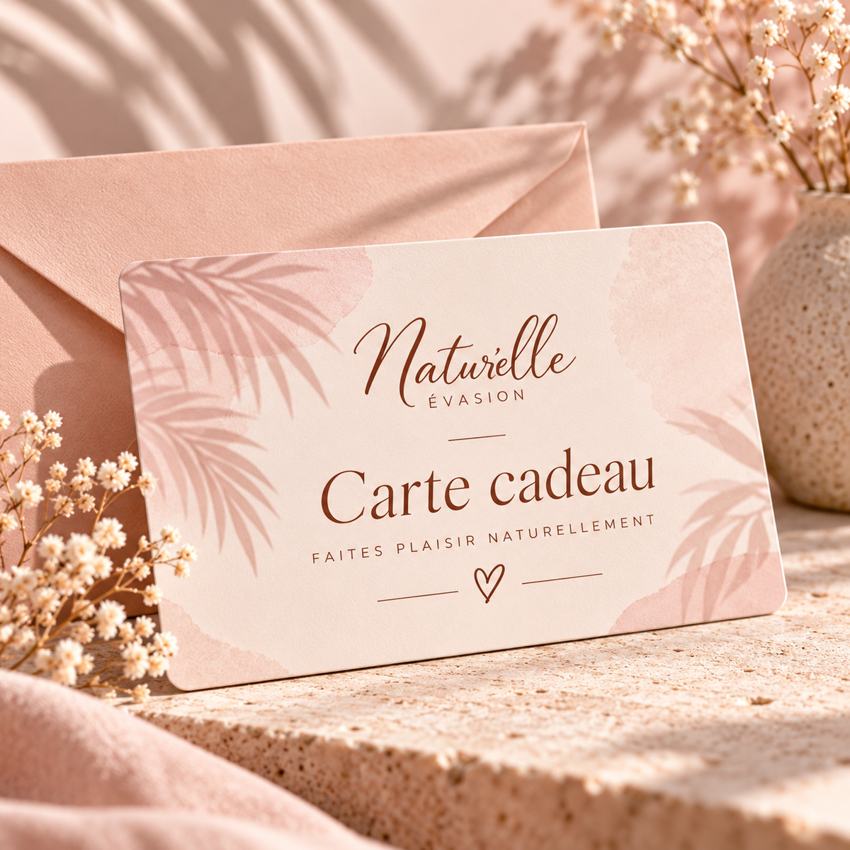 Carte Cadeau Natur’elle Évasion – Offrez le plaisir de choisir